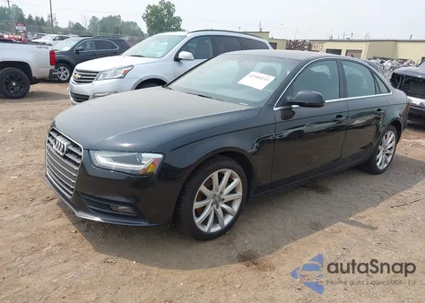 2013 Audi A4 2.0T Premium из США, поврежденный, VIN WAUBFAFL7DN031816